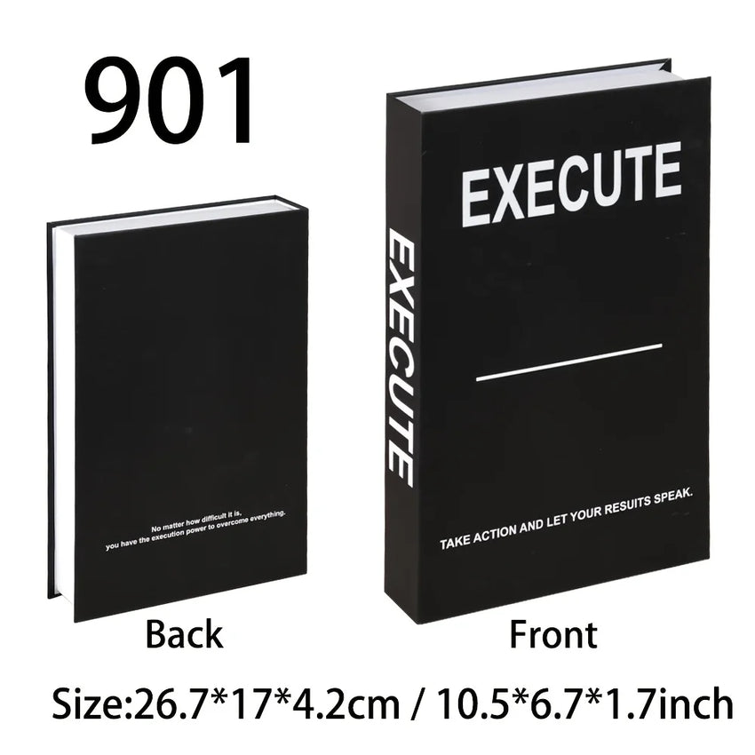 Set of 3 Inspirational Desk Decor Books Suitable for Home Office Decor Room Decor Fake Books Home Decor