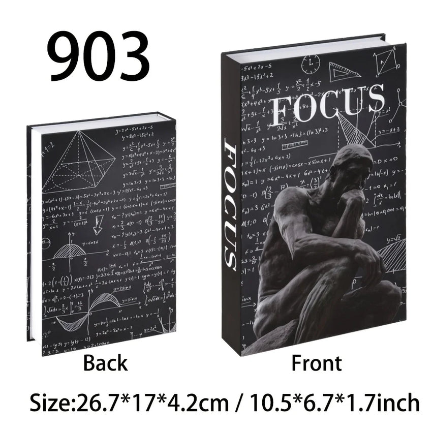 Set of 3 Inspirational Desk Decor Books Suitable for Home Office Decor Room Decor Fake Books Home Decor