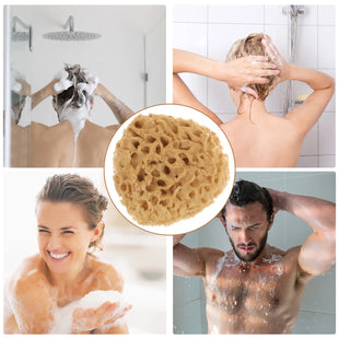 Bath Back Sponge Bathing Ball Back Scrubber Bathing Scrubber Body Cleaning Sponge Bath Scrubber for Body Sponges Bathing Shower