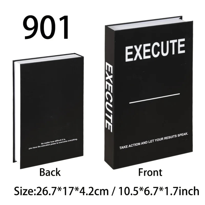 Set of 3 Inspirational Desk Decor Books Suitable for Home Office Decor Room Decor Fake Books Home Decor