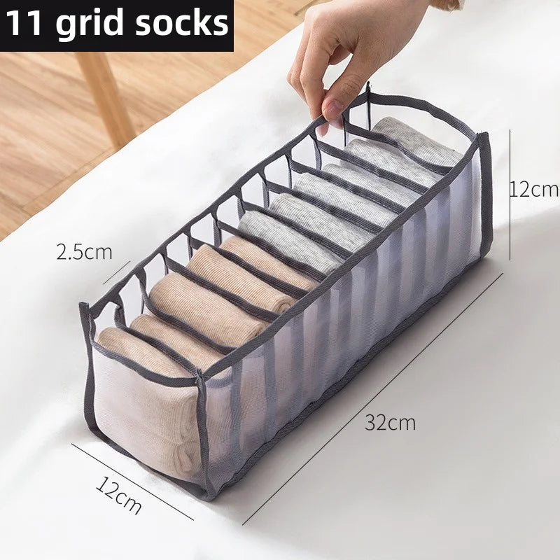 Underwear Bra Socks Panty Storage Boxes Home Organization Drawer Divider Home Dormitory Save Space
