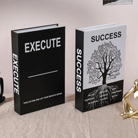 Set of 3 Inspirational Desk Decor Books Suitable for Home Office Decor Room Decor Fake Books Home Decor